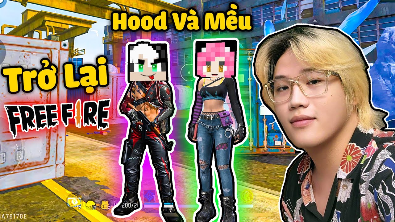 REDHOOD CHƠI FREE FIRE CỰC CHÁY*MỀU CHƠI LỬA CHÙA*CHƠI FREE FIRE CÙNG  REDHOOD VÀ MỀU