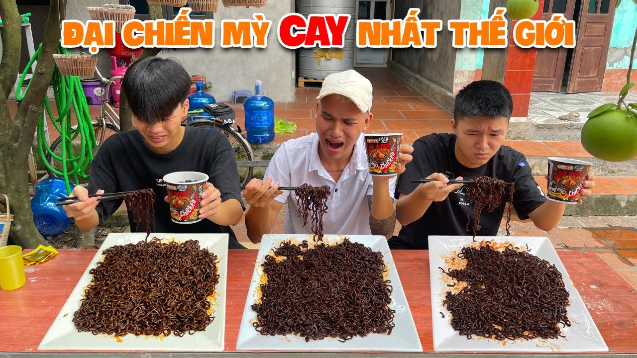 Hữu Bộ | Đại Chiến Thi Ăn Mỳ Cay Nhất Thế Giới Thắng Sẽ Nhận Tiền Thưởng